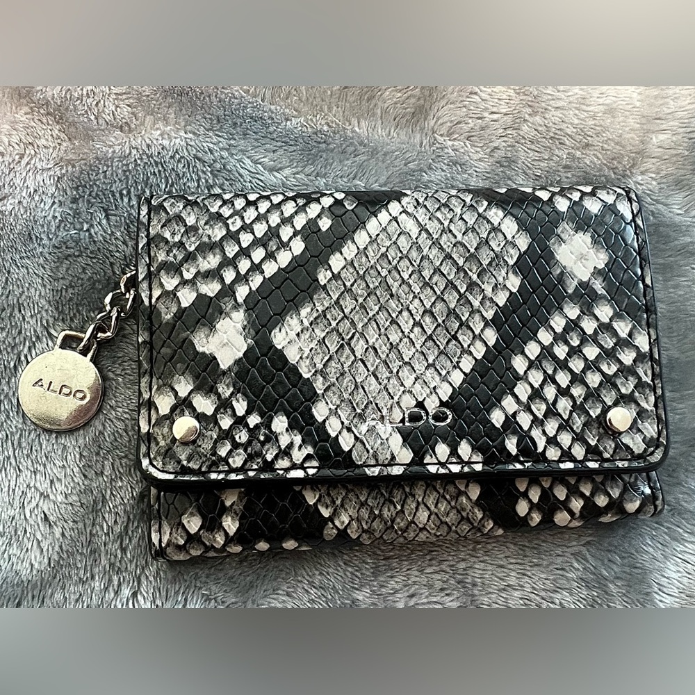 Aldo snake wallet